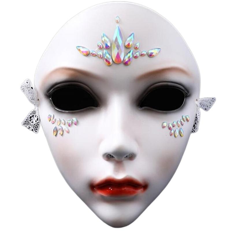 Masquerade Mask Beauty Mask Cosplay Mask Mechanical Full Face Mask for Carnivals Halloween Dress up Party Mask Women Men