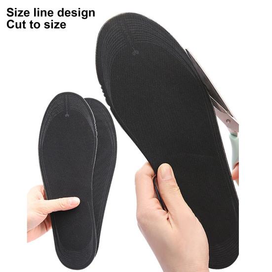 Стельки с подогревом, перезаряжаемые через USB, с возможностью резки, моющиеся, электрические стельки с подогревом, зимние грелки для ног для кемпинга, охоты