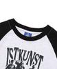 ISTKUNST Футболка с длинным рукавом Raglan Ls Tee_Светло-серый(Ik2Fsmt553A)
