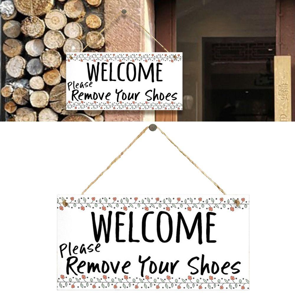 Reminder Signs Hotel Bulletin Board Wood Door Plate New Design Door Hanger  Bar