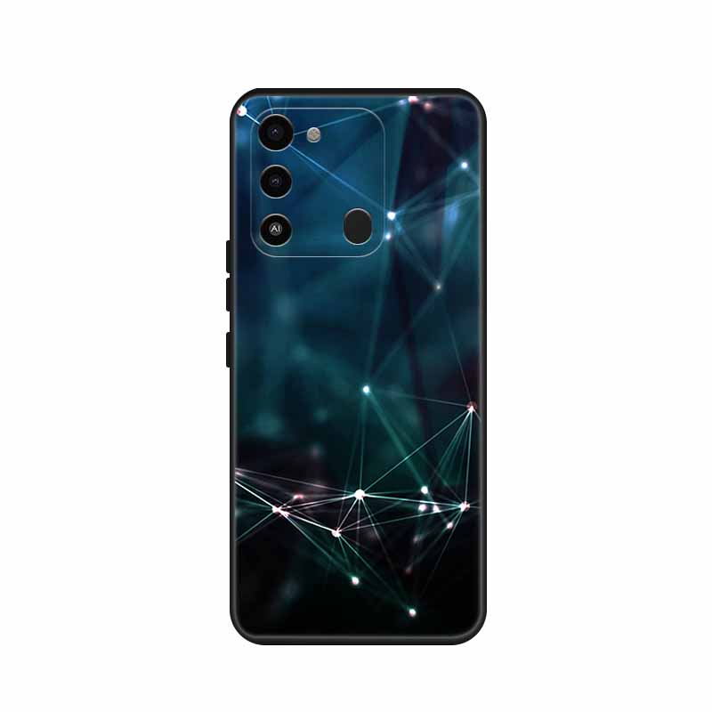 Роскошный Чехол Для Tecno Spark 8C Мягкий Силикон ТПУ Задняя Крышка Телефона Для Tecno Spark 8C 8 C Spark8C Funda Мультяшный KG5k Бампер Coque