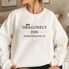 Толстовка унисекс «Gilmore Girls Dragonfly Inn» из тяжелого смешанного материала, телешоу «Gilmore Girl Stars», полые толстовки с круглым вырезом, толстовки в стиле Харадзюку