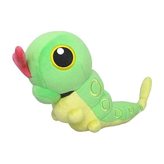 Sanei Boeki Pokemon ВСЯ ЗВЕЗДНАЯ КОЛЛЕКЦИЯ Гусеница (С) Ш9 x Г21 x В12,5 см Плюшевый Покемон PP136