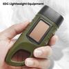 Hand Crank Solar Powered Flashlight Super Bright Compact Size Portable Emergency Rechargeable LED Flashlight Camping Gear
