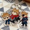 Популярные брелки Eddsworld Торд для аксессуаров Сумки Аниме Комикс Ринго Эддс Мем Брелки Украшения Геймеры Фанаты Друзья Подарки