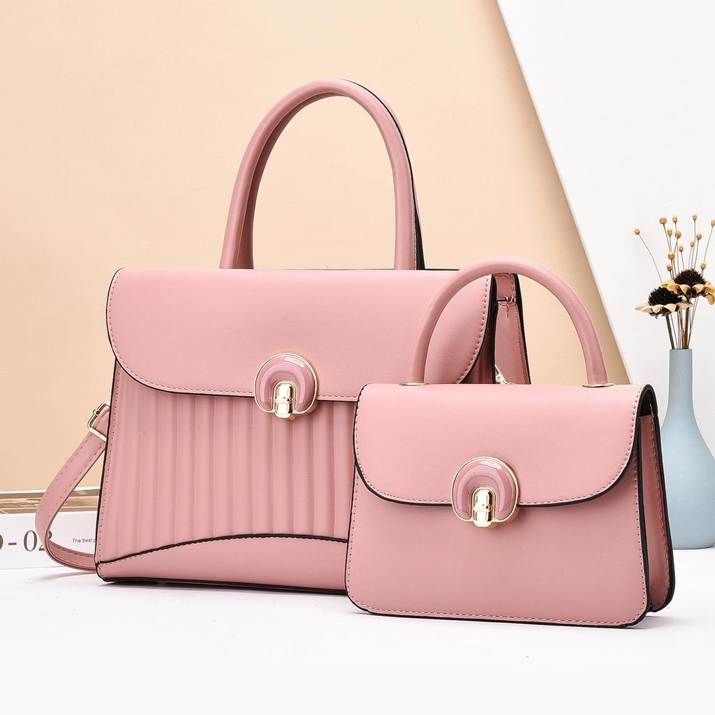 Large Capacity Bag for Women New Multi-piece Set for Women's Handbags Fashionable Trendy Commuter One-shoulder Mother-child Bag
