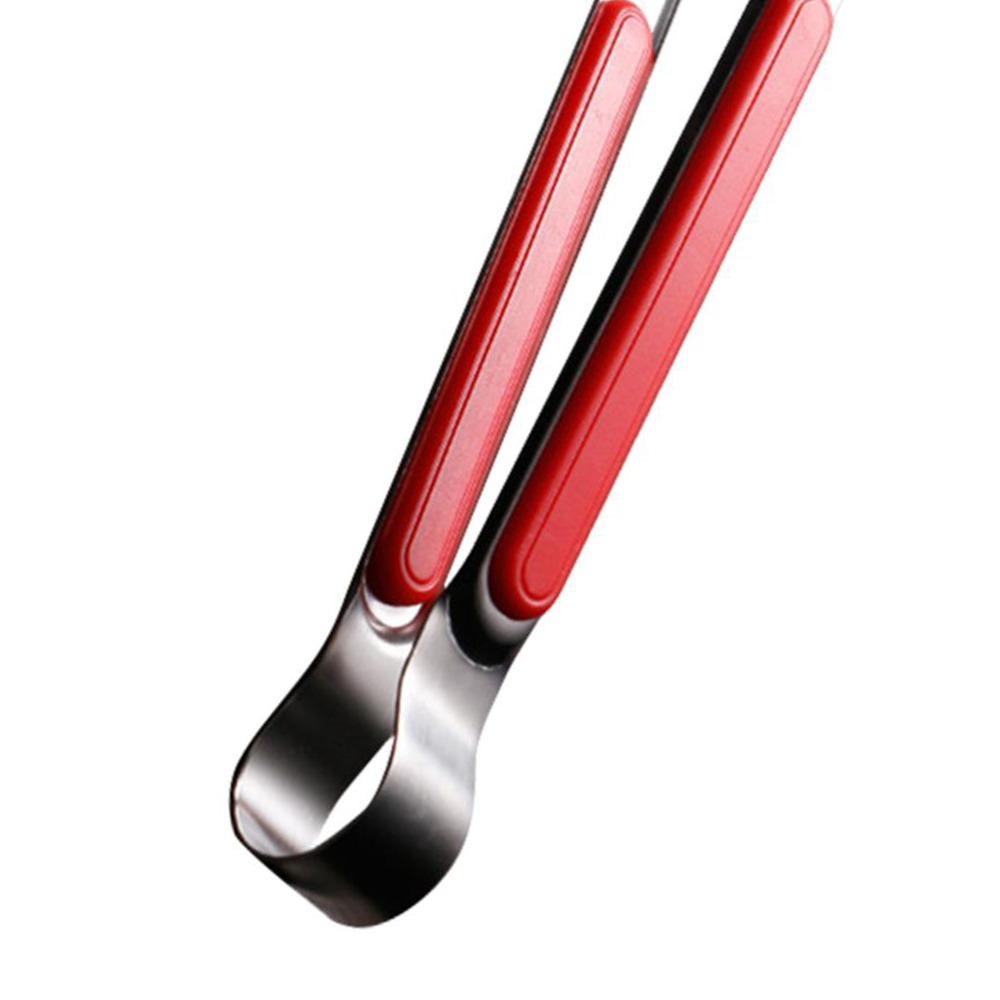Serrated Tips Kitchen Tongs Long Tong Serving Tongs Durable Grill Tongs Barbecue Grilling