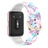 Ремешок для часов Samsung Galaxy Fit 3, силиконовый ремешок с принтом, универсальный женский уличный браслет, универсальный ремешок для Samsung Galaxy Fit3