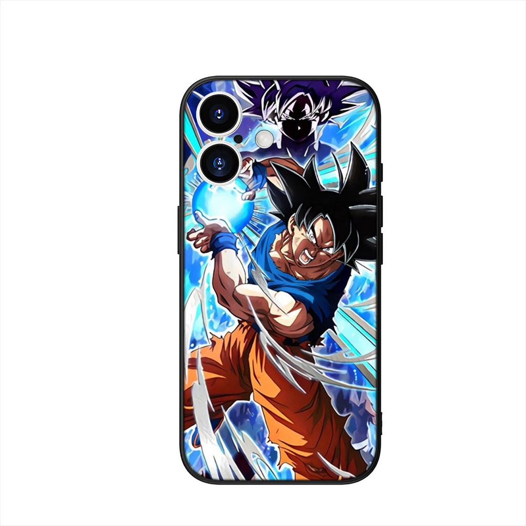 Phone Cover for Apple iPhone 16 15 14 Plus 13 12 Mini 17 Pro Max + 16E Air 16+ ProMax Case Beerus Whis Dragon Gokus Ball Casing