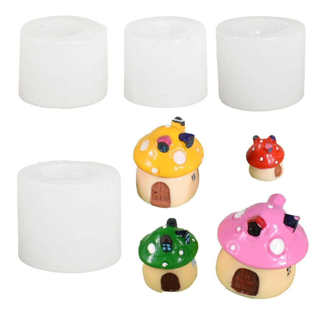 Mushroom Mold | Epoxy Resin Casting Mushroom Resin Mould | Silicone Epoxy Resin Mould For Home