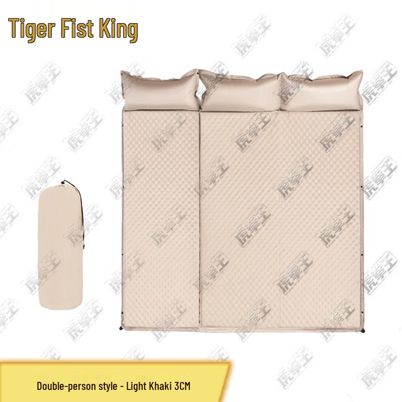 Самозаполняющийся туристический коврик Tiger Fist King для улицы