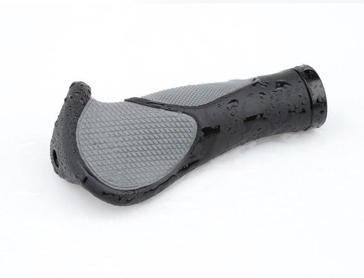 Ergonomic Bicycle Grips Handlebar TPR Non-Slip MTB Grips Mountain Bike Cycling Hand Rest Shock Absorption Bar End
