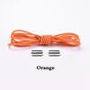 NO.8 Elastic Shoelaces Round No Tie Shoe Laces Sneakers Shoelace Kids Adult Rubber Elastic Laces Lock One Size Fits All Shoes
