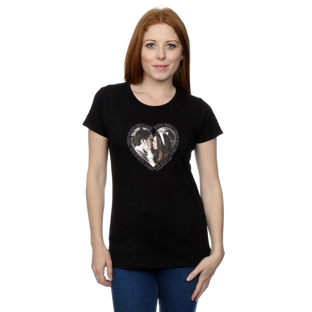 Gossip Girl Womens/Ladies Chuck And Blair Heart Cotton T-Shirt