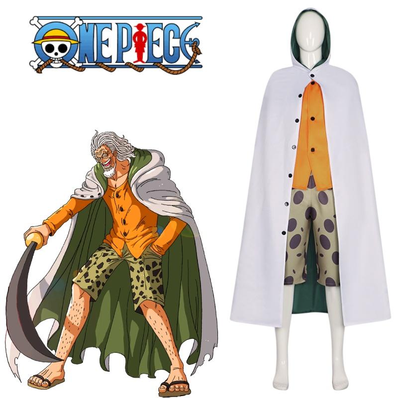 Высококачественный Костюм Косплея Сильверса Рэйли из One Piece Хэллоуинский Наряд