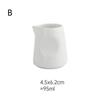 Needle Nosed Cups White Ceramic Milk Jar Coffee Milks Cup Milk Jug Saucepan Sauce Cup Coffeeware Milks Pot Seasoning Pots