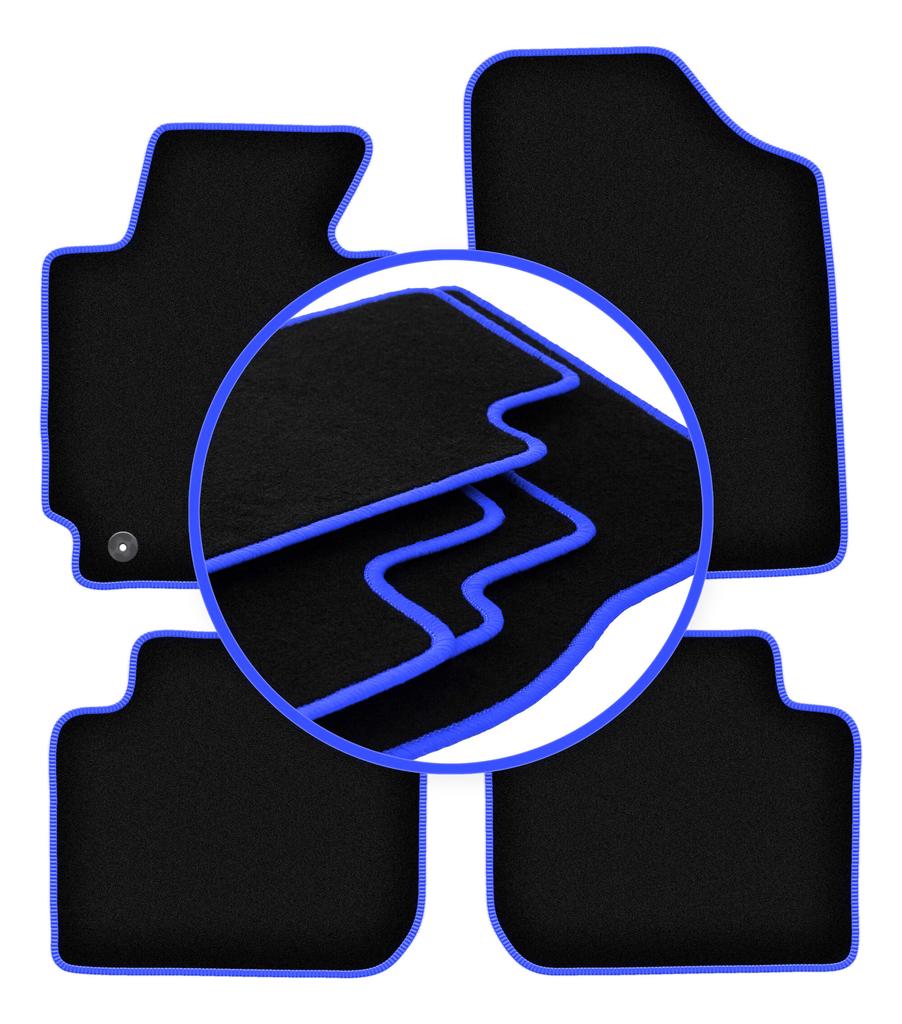 CARLUX-BLUE car mats for: Hyundai Elantra V coupe, sedan (2010-2016)