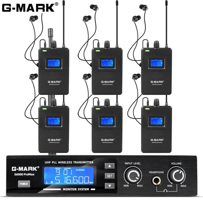G-MARK G6000 Стерео Беспроводная Внутриканальная Мониторная Система