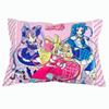 Подушка MORIPiLO PreCure и чехол Idol Pink Cotton, который можно стирать, в комплекте плюшевая подушка, игрушка, милая, низкая, маленькая, мягкая, 40x30x10 см, подушка с персонажем Morishita
