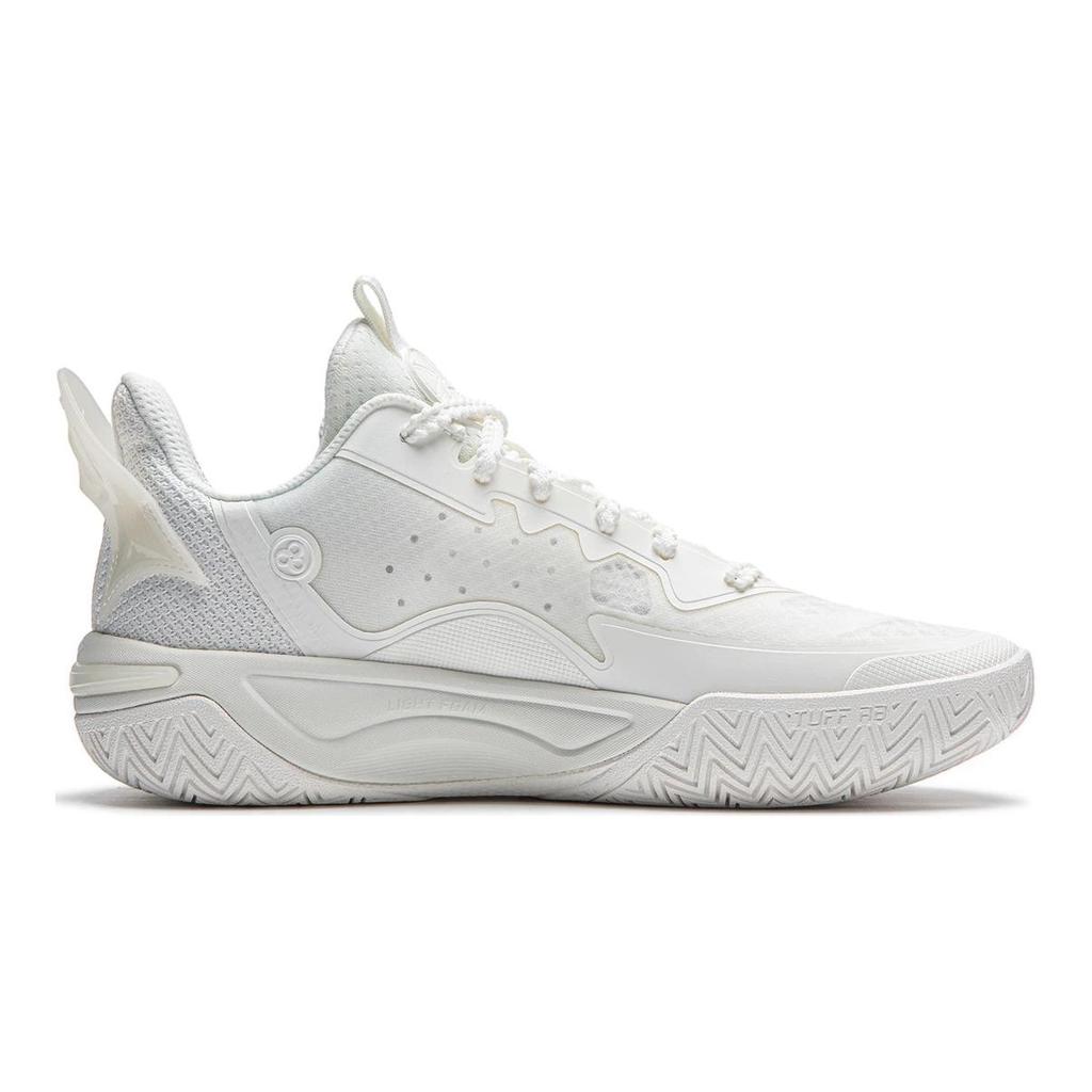 Li Ning Youth Wind Shadow 2.0 Light Foam Lace-Up Non-Slip Shock Absorbing Durable Breathable Lightweight Rebound Low-Top Basketball Shoes YKBU072-1