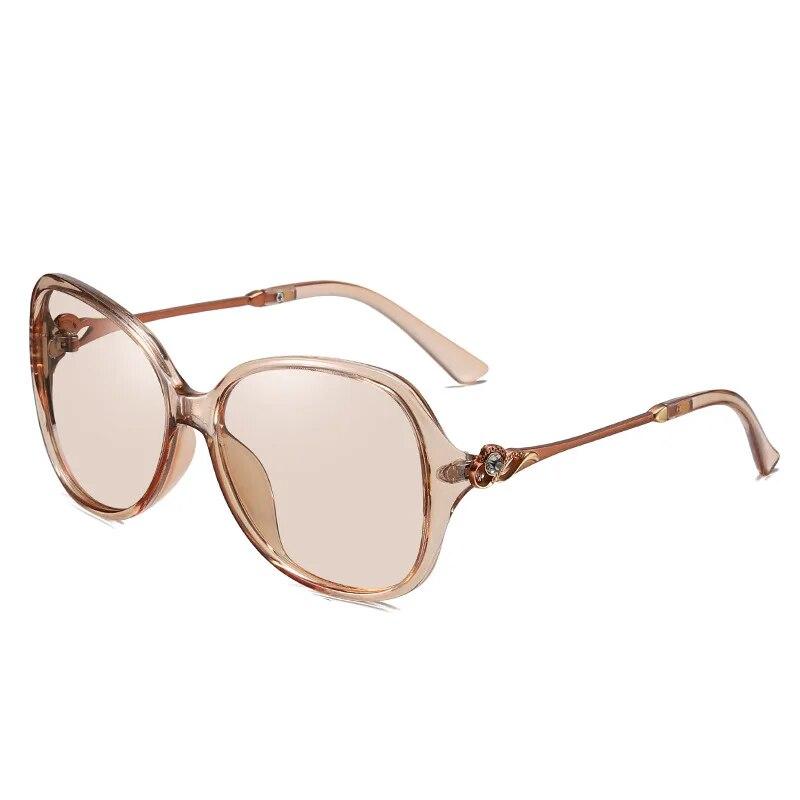 2024 фотохромные солнцезащитные очки женские поляризационные очки-хамелеоны тонированные очки для вождения антибликовые солнцезащитные очки lunette Soleil Femme