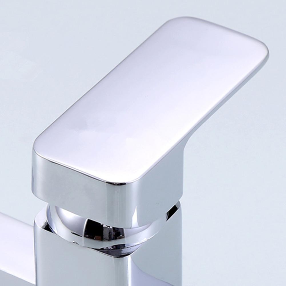 1 х смеситель для душа, устойчивый к высоким температурам, серебристый