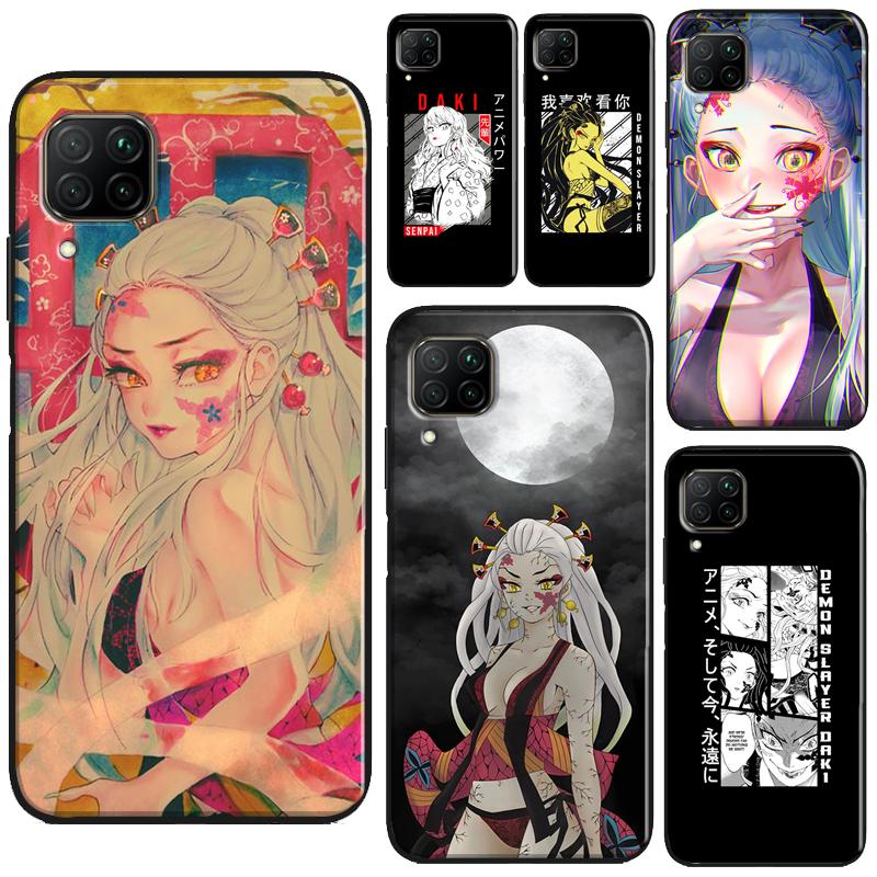 Чехол Demon Slayer Daki для Honor 50 Pro 8X 9X, чехол для Huawei P30 P40 P20 Lite Nova 5T P Smart 2019 2021