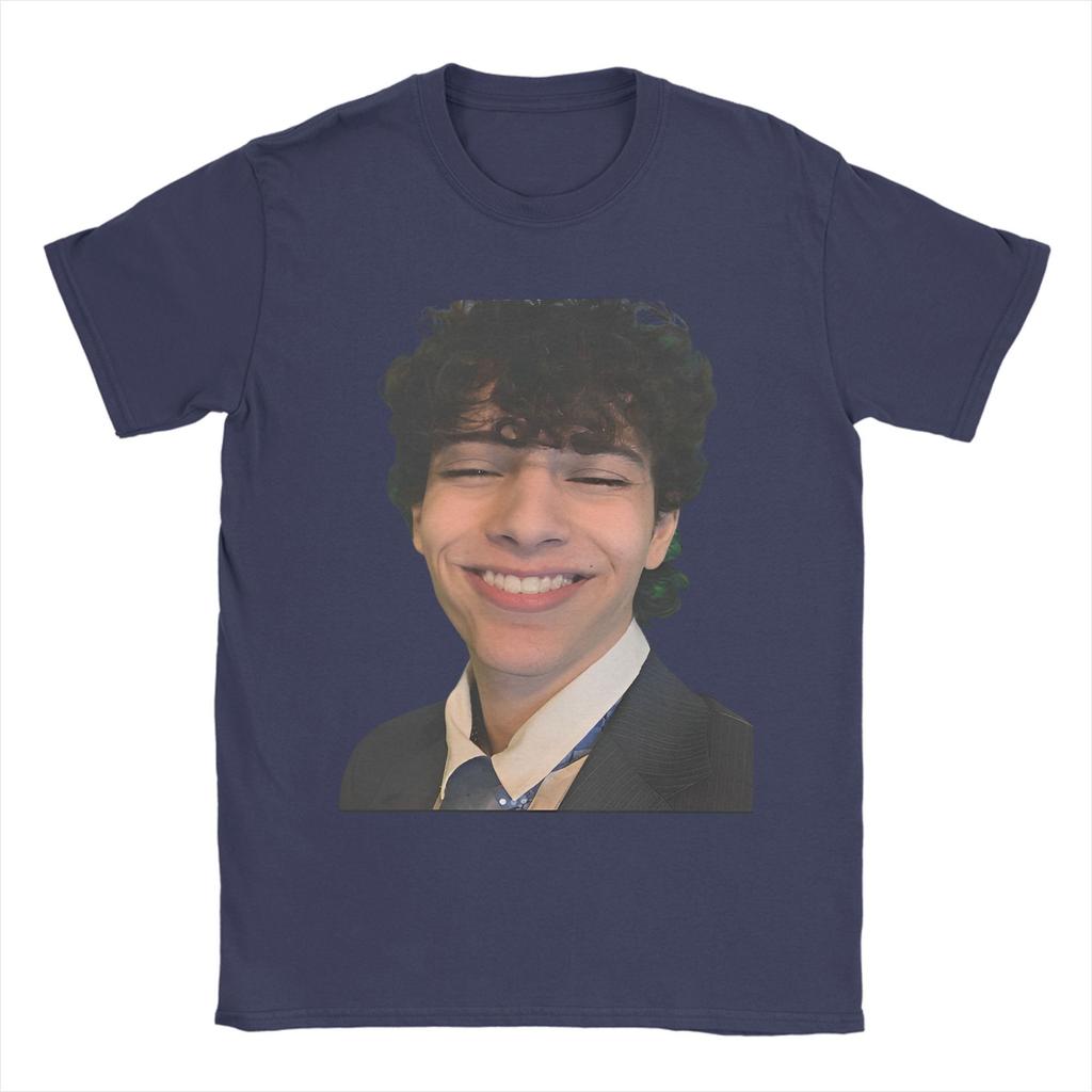 Мужская футболка Hamzah SlushyNoobz Fan Из чистого хлопка Винтажная футболка С круглым вырезом Короткий рукав Одежда Новое поступление