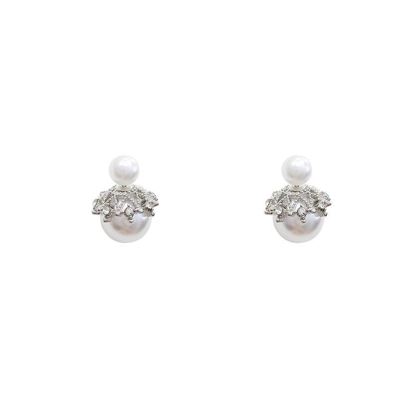 S925 Silver Needle Luxury Pearl Earrings: Elegant, Stylish, With Versatile Wear Options