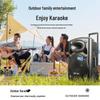 SAST 18-дюймовая портативная Bluetooth-колонка на колесиках с микрофоном, штепсель CN (адаптер в комплекте) (Китайская версия)