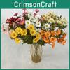 Stem Long Silk Chamomile Flowers For Home Arrangement Wedding Props Gift
