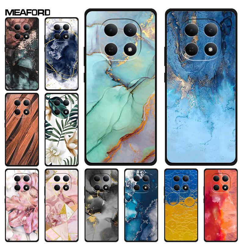 Soft Silicone Cover For Xiaomi POCO M8 Marble Patterns Case Funda For POCO M 8 Bumper Protective Luxury TPU Back Phone Cover