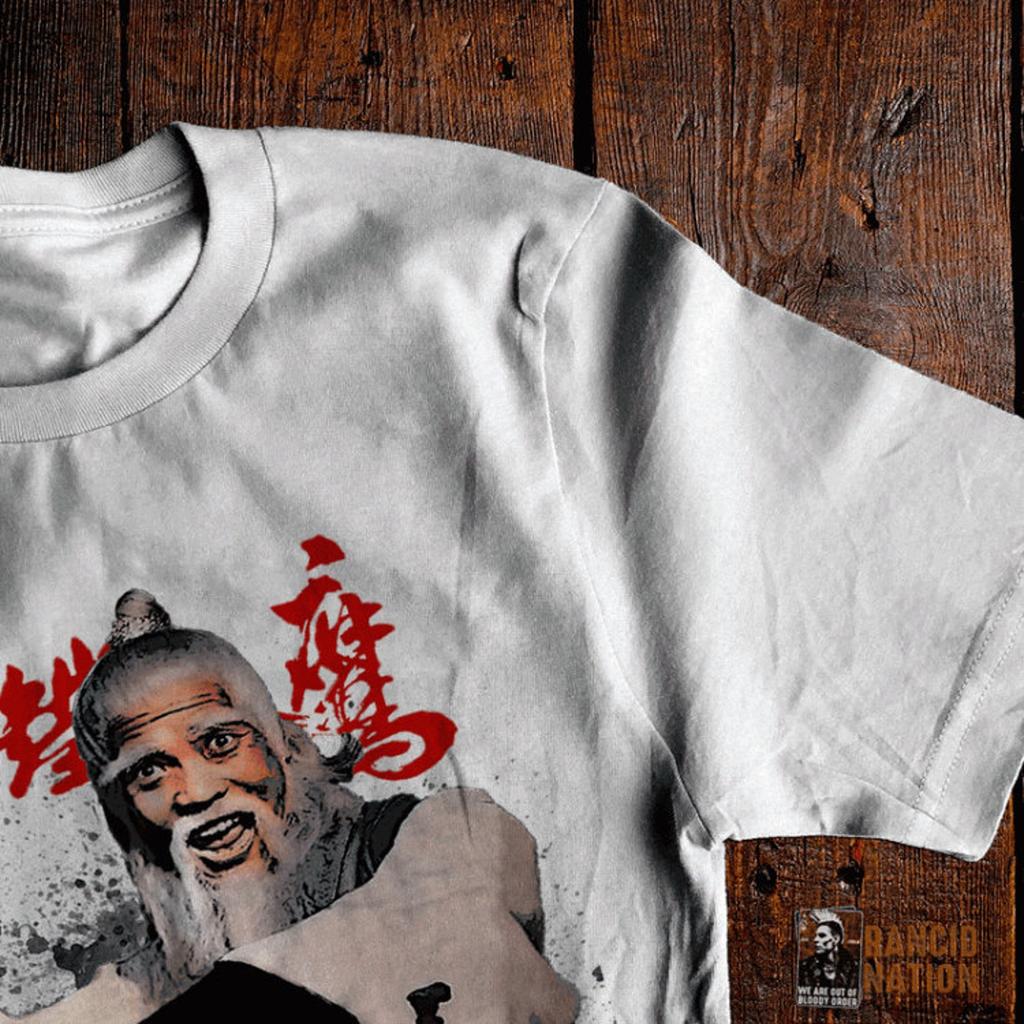 Kung Fu Movie t-shirt the invincible armour Martial Arts shaolin style tee