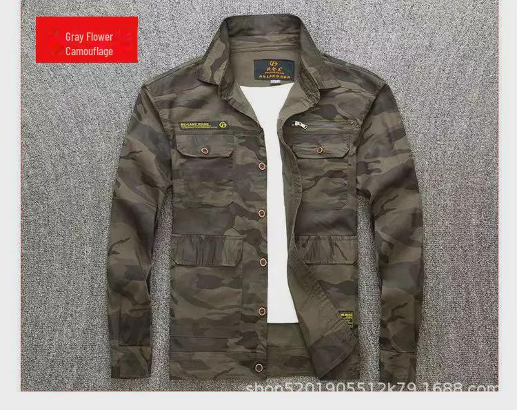 Мужская летняя эластичная рабочая одежда с длинными рукавами Beicangwang: Износостойкий, дышащий рабочий костюм для электросварки