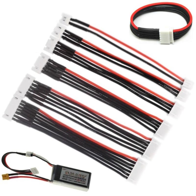 1S 2S 3S 4S 5S 6S 7S 8S LiPo Балансировочный Кабель Зарядный Удлинитель Питания 10~30 см Для RC Дронов Перезаряжаемая Lipo Батарея DIY Игрушка