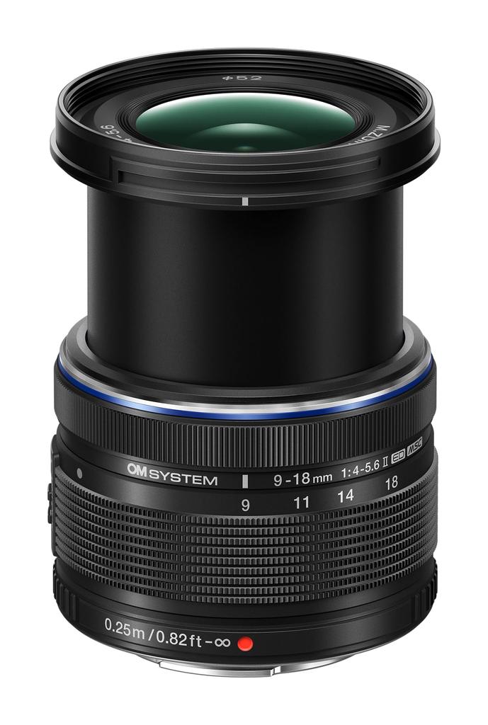 Сверхширокоугольный зум-объектив OM SYSTEM DIGITAL ED Компактный и легкий M.ZUIKO 9-18 мм F4.0-5.6 (154 г)/Пейзаж/Путешествия/Снимок