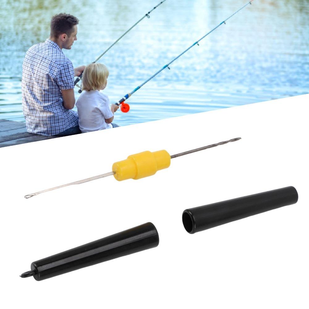 ABS High Carbon Steel Bait Threader Tool 11cm Length Fishing Rig Needle for Fishing Enthusiasts