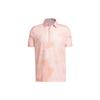 Узор Прямой крой Футболка-поло с коротким рукавом Мужские футболки-поло Розовый HS1130