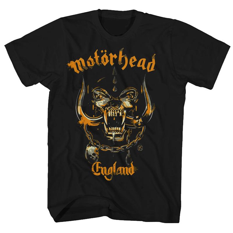 Motorhead Британская Поп-группа Метал Новая Волна Уличный Рок Свободная Футболка Высококачественная Роскошь Подходит и Мужчинам, и Женщинам Топ Y2k