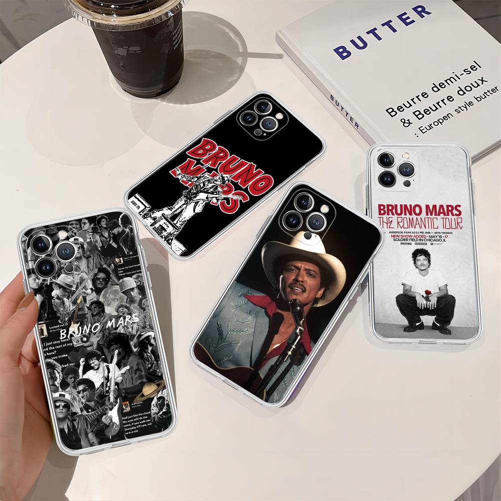 Famous Bruno Mars The Romantic Phone Case For IPhone 17 16 14 11 12 13 15 Pro Max 14 Plus 17 Air Cover