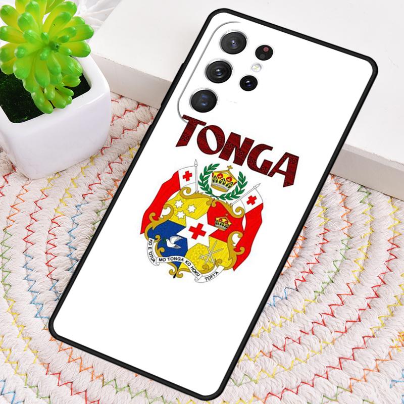 Герб Тонга Тонга TPU Чехол для телефона Для Samsung Galaxy note 10 pro S26 S25 S24 S23 S22 Ultra Plus S21 FE S20 Чехол