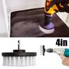4 Inch Soft Drill Brush Attachment For Cleaning Carpet & Leather And Upholstery