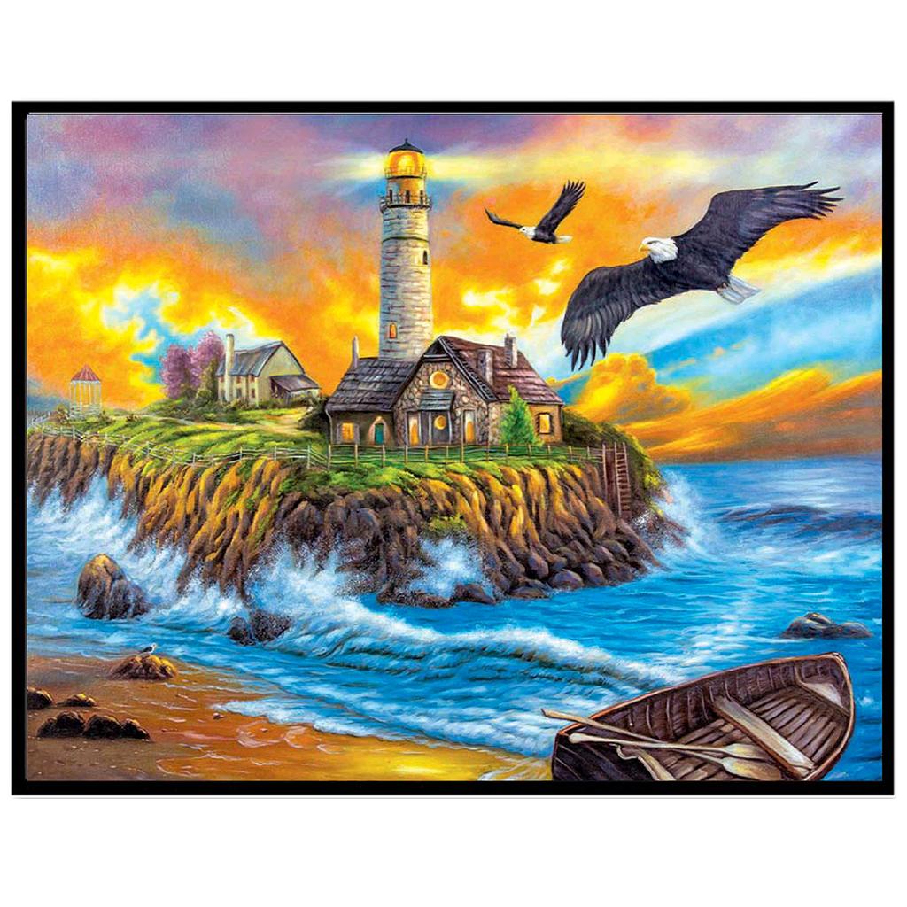 Алмазная картина «сделай сам», новый 5D пейзаж, лесная лошадь, алмазная мозаика, садовый набор для вышивки крестом, украшение дома, подарок ручной работы