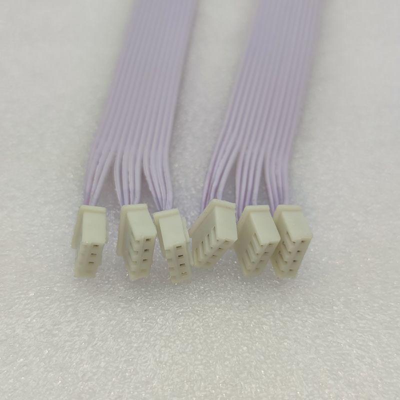 XH2.54 Double-Ended Terminal Wire, 2.54-4P Male Connector, 200mm, In Stock