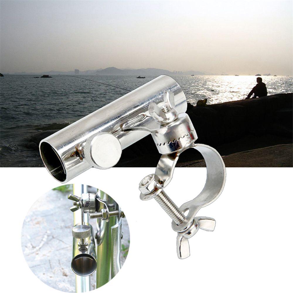 Metal Stainless Steel Stand Chair Mount for Fishing Chair Rod Holder Bracket Connect Fishing Rods