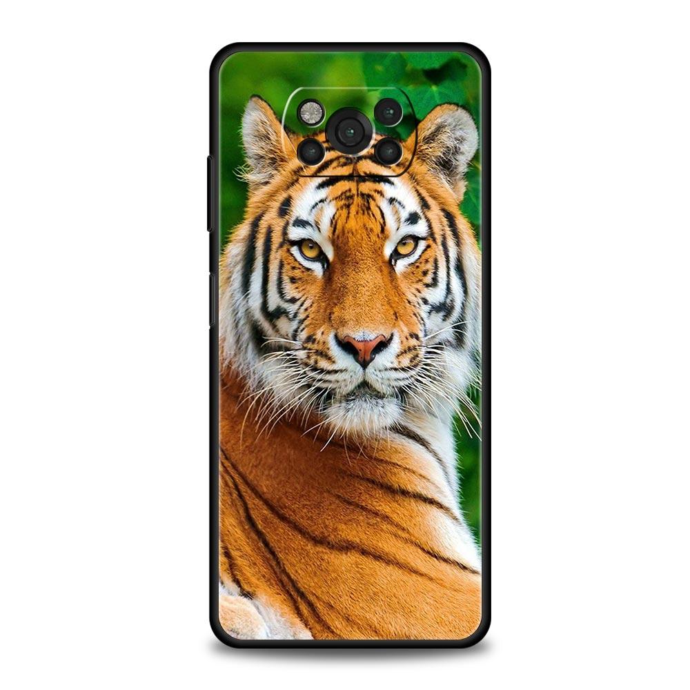 Чехол для телефона Тигр Лев Леопард для Xiaomi Mi Poco X3 NFC M3 F4 F3 M4 X4 Pro 5G Note 10 12 Lite 11 11T 10T 11X 13 12T Pro 9T