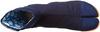 K-WORK K-Guard Indigo-Dyed Tabi Socks, 7-Ply Kohashe with Toe Cap, KGA7-AI-260, Men's, Indigo, Size 25.5