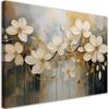 Canvas Print, Flowers Nature Painted