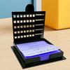Multi Purpose Sticky Note Holder Set with Template Notepad Dispenser Sticky Note Stencil  Office