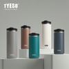 Кружка-френч-пресс Tyeso 304 Нержавеющая сталь Термосы Дорожная кружка Портативная кофеварка для холодного заваривания Чайный инфузор Изолированная чашка